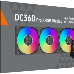PCCOOLER CPS DC360 Pro ARGB Display AIO CPU Liquid Cooler