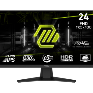 MSI MAG 244F FHD 24" 200HZ 0.5MS IPS FLAT