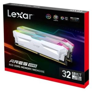 LEXAR ARES 2X16GB 6400MHZ CL32 DDR5 WHITE