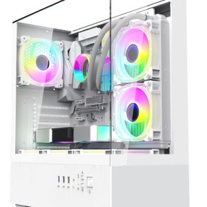 THE ROCK CASE SEAVIEW SX380 3FAN ARGB WH