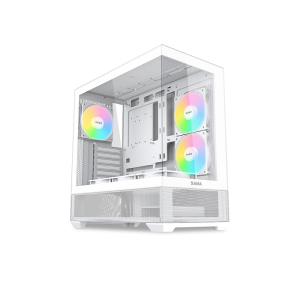 SAMA CASE V40 6FAN RGB WH