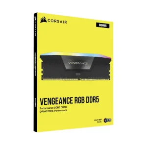 CORSAIR VENGEANCE 2X16GB 6000MHZ CL36 RGB BK XMP