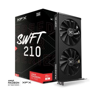 XFX RX7600 8GB SWIFT 2FAN RENEWED (مجدد من نفس الشركة)