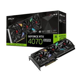 PNY RTX4070 SUPER 12GB XLR8 RGB 3FAN